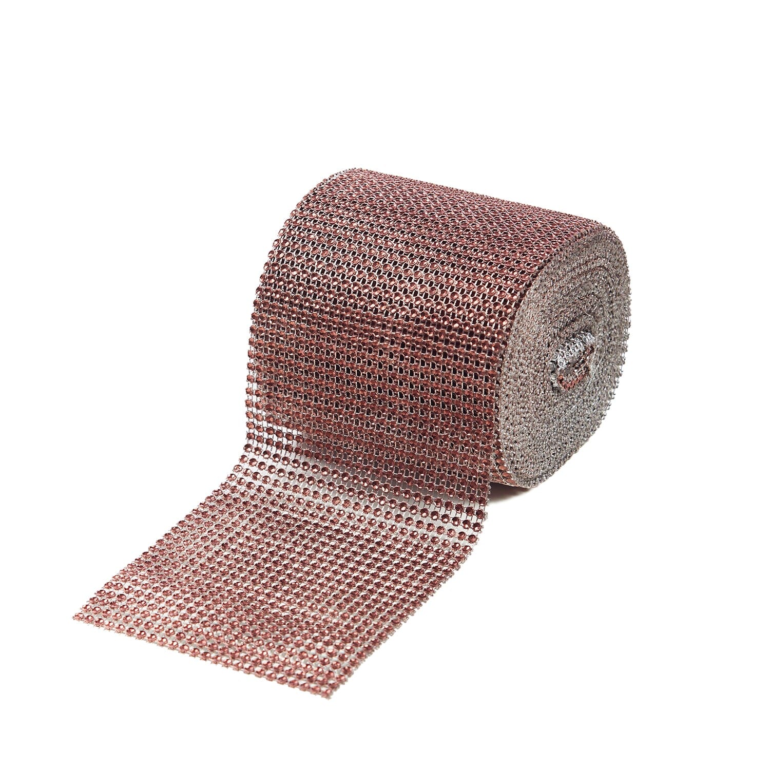 4.5 Inch Diamond Rhinestone On Mesh Trim (10 Yard Roll) - Image 12