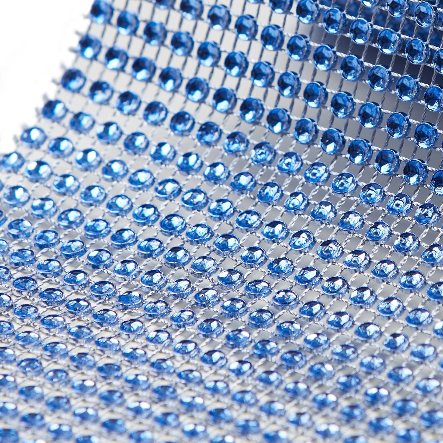 4.5 Inch Diamond Rhinestone On Mesh Trim (10 Yard Roll) - Image 18