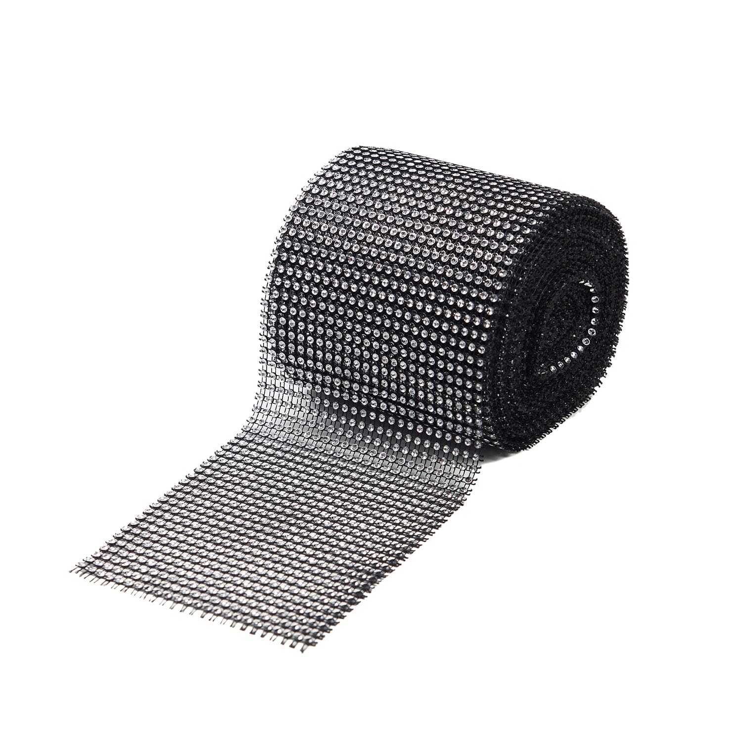 4.5 Inch Diamond Rhinestone On Mesh Trim (10 Yard Roll) - Image 22