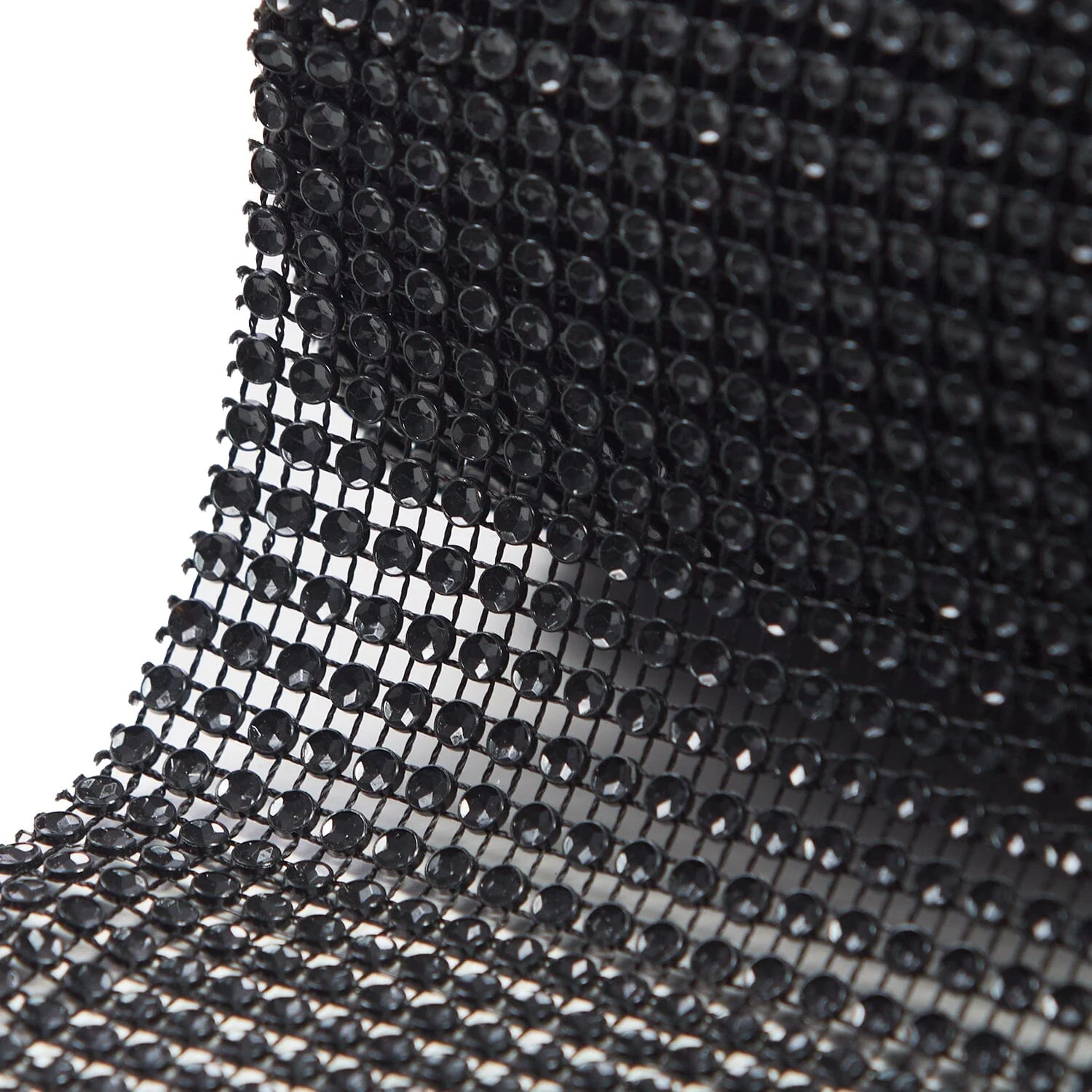 4.5 Inch Diamond Rhinestone On Mesh Trim (10 Yard Roll) - Image 25