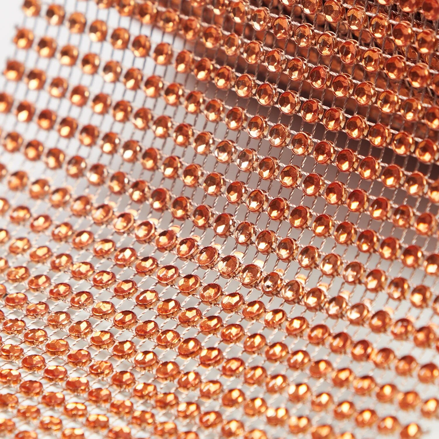 4.5 Inch Diamond Rhinestone On Mesh Trim (10 Yard Roll) - Image 9