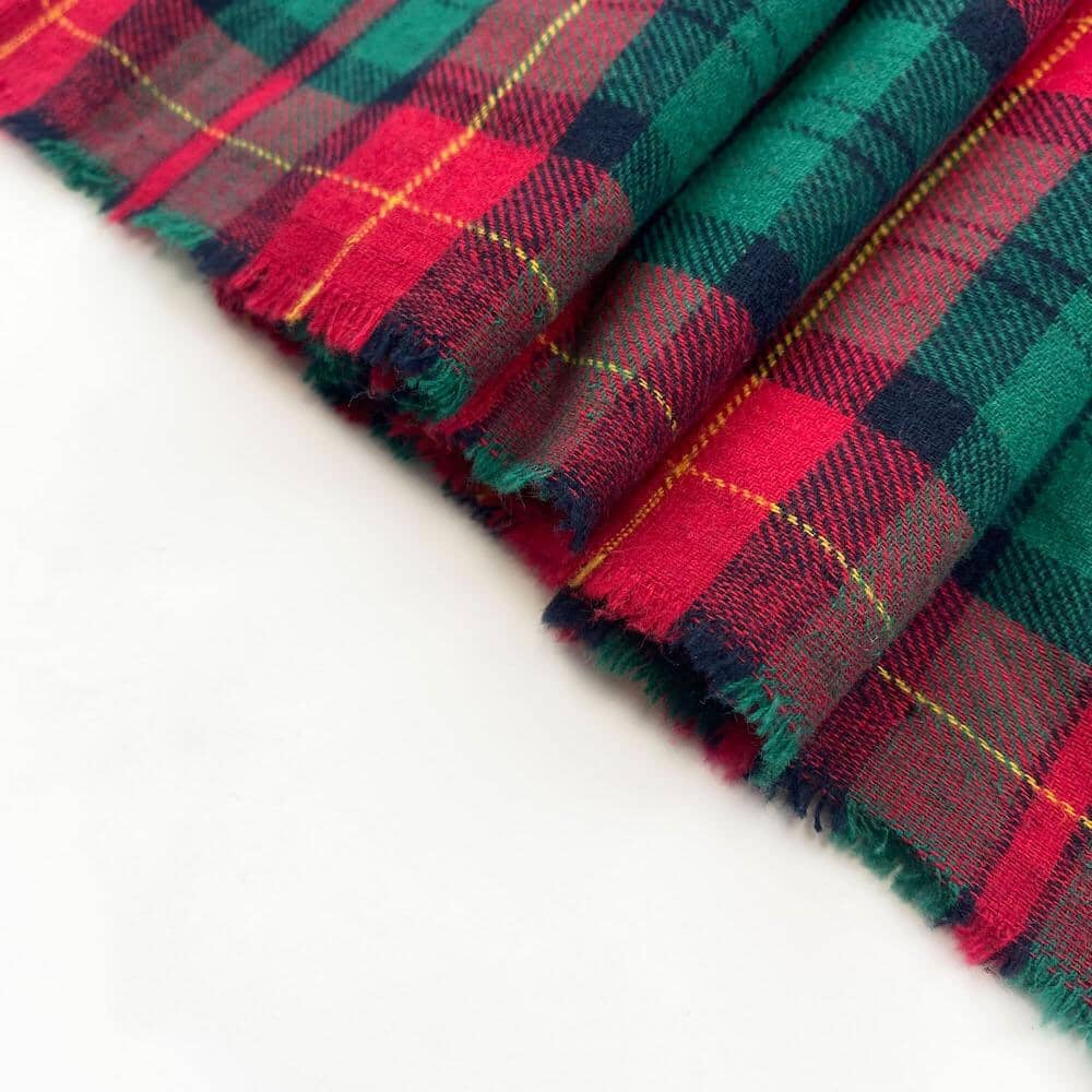 Benjamin Tartan Plaid Yarn Dyed Brushed Cotton Flannel - Image 3