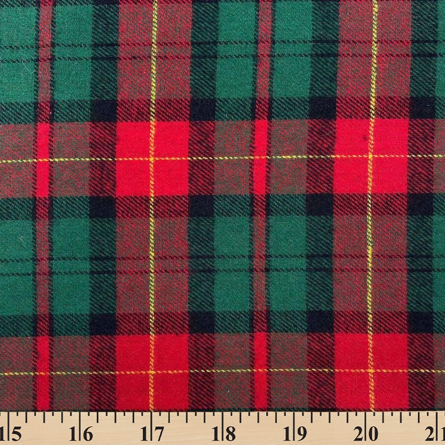 Benjamin Tartan Plaid Yarn Dyed Brushed Cotton Flannel - Image 4