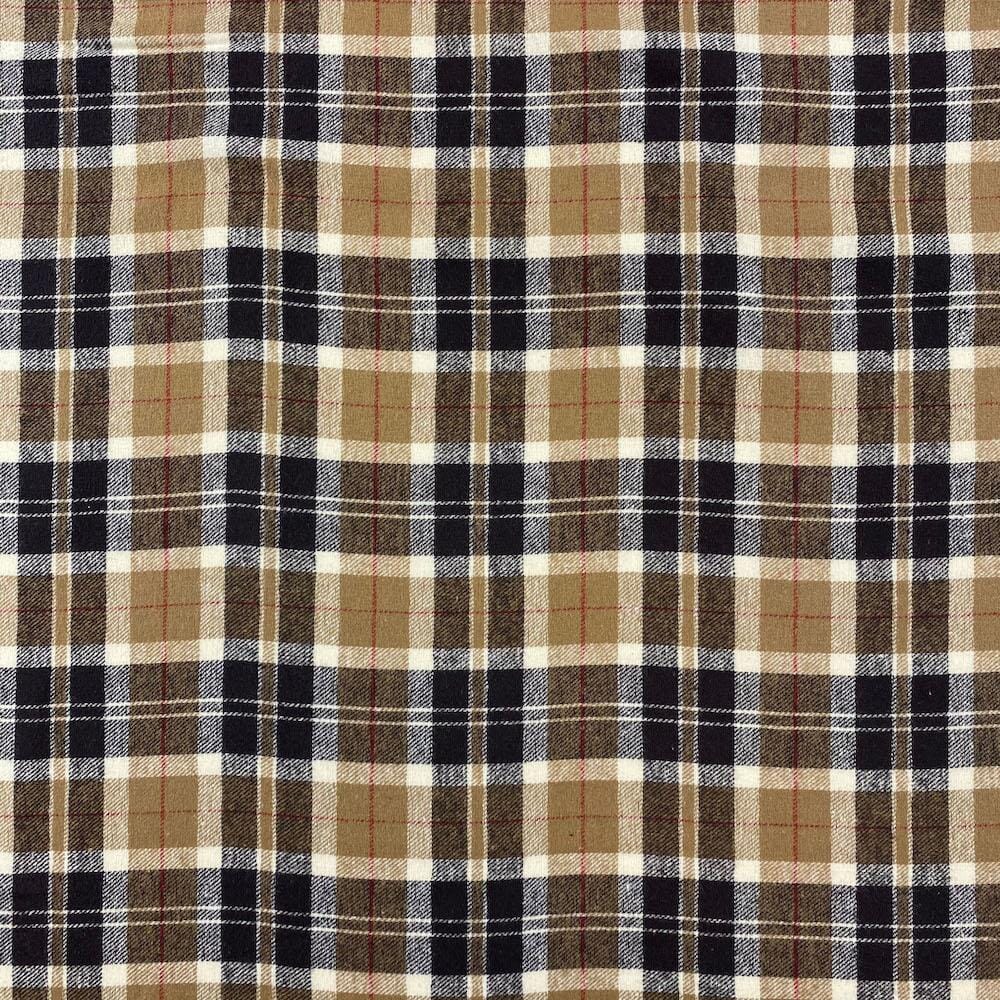 Benjamin Tartan Plaid Yarn Dyed Brushed Cotton Flannel - Image 5