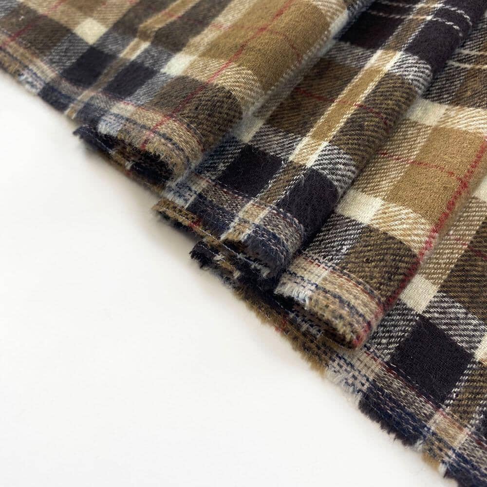 Benjamin Tartan Plaid Yarn Dyed Brushed Cotton Flannel - Image 6