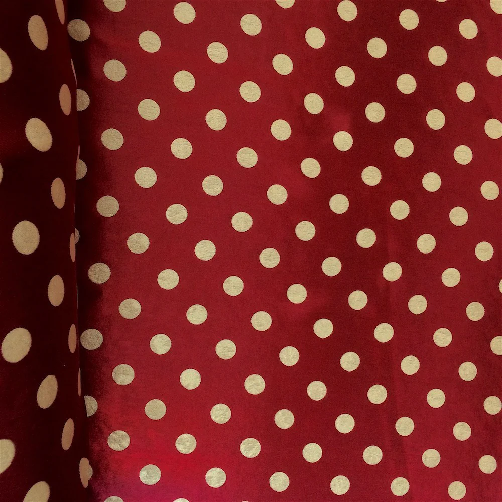 Burgundy Brushed Jacquard (2006-5) - Image 3