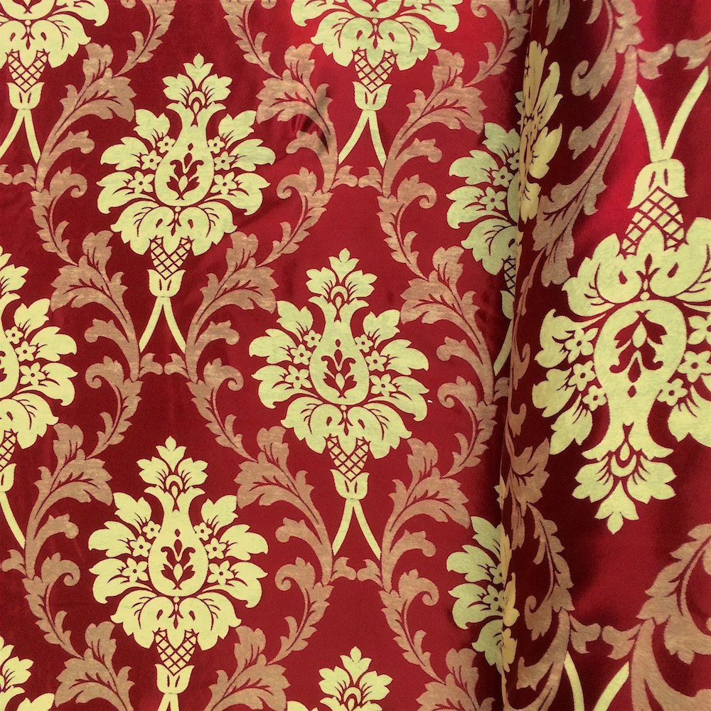 Burgundy Brushed Jacquard (902-5) - Image 3