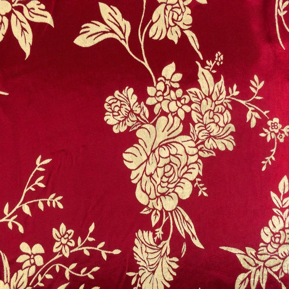 Burgundy Brushed Jacquard (910-5) - Image 4