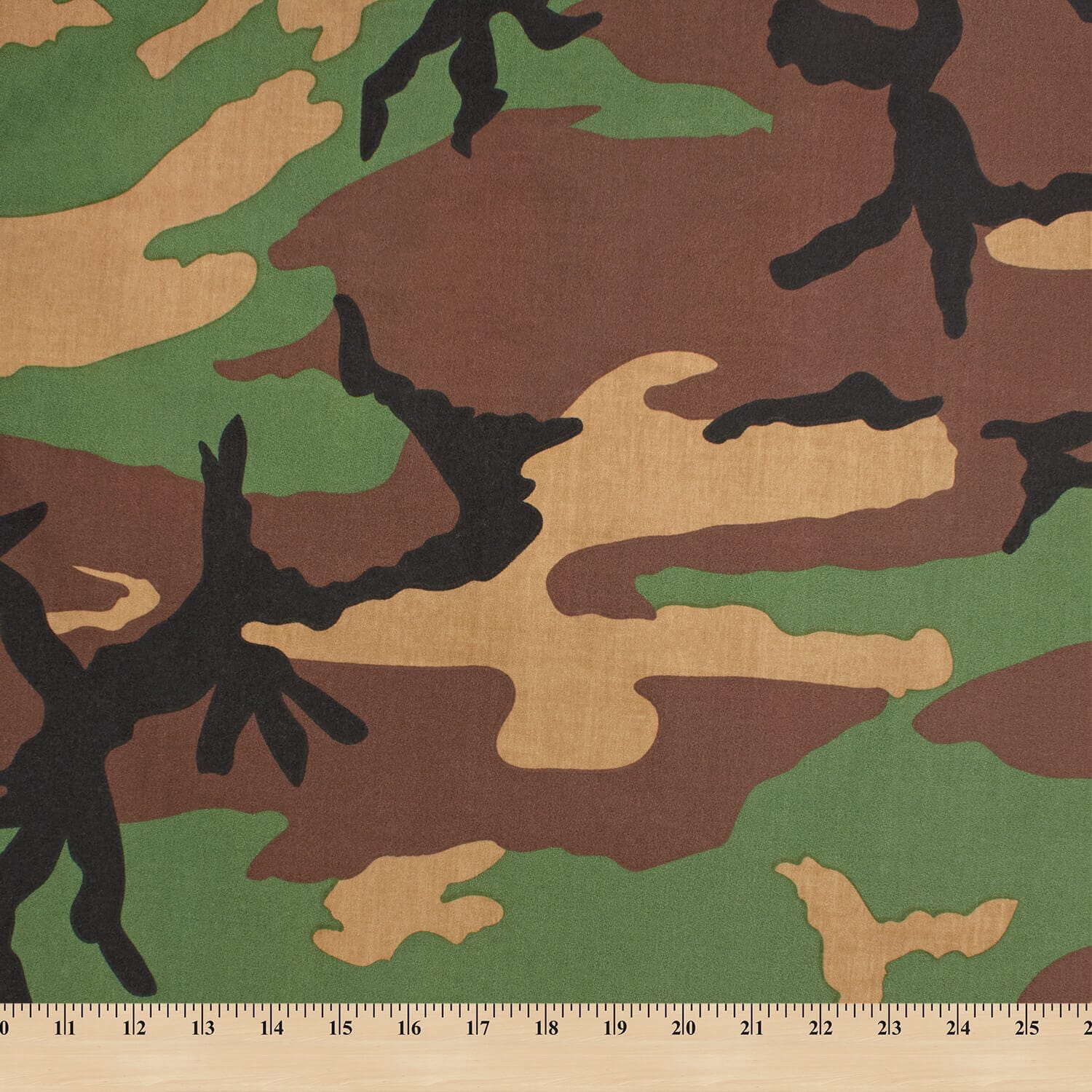 Camo Print Broadcloth - Image 3