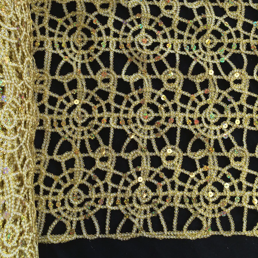 Corded Sequin Lace - Image 3