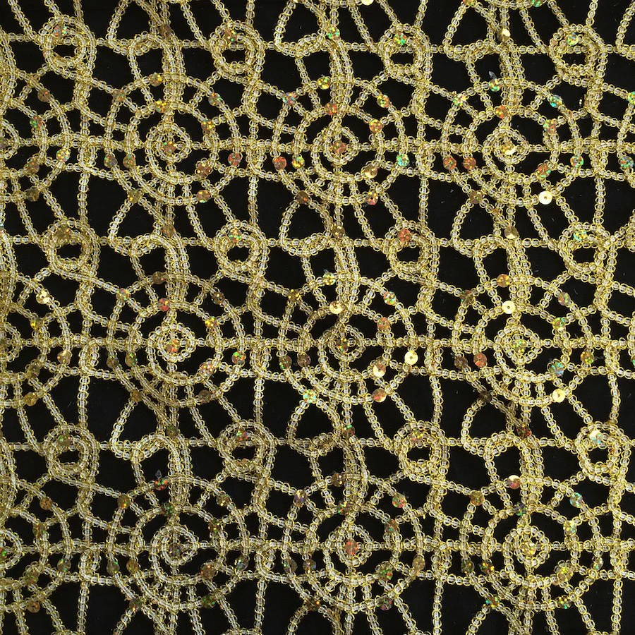 Corded Sequin Lace - Image 5