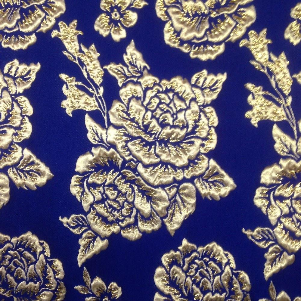 Gold 3D Metallic Jacquard - Image 12