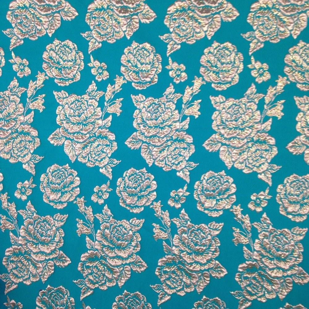 Gold 3D Metallic Jacquard - Image 15