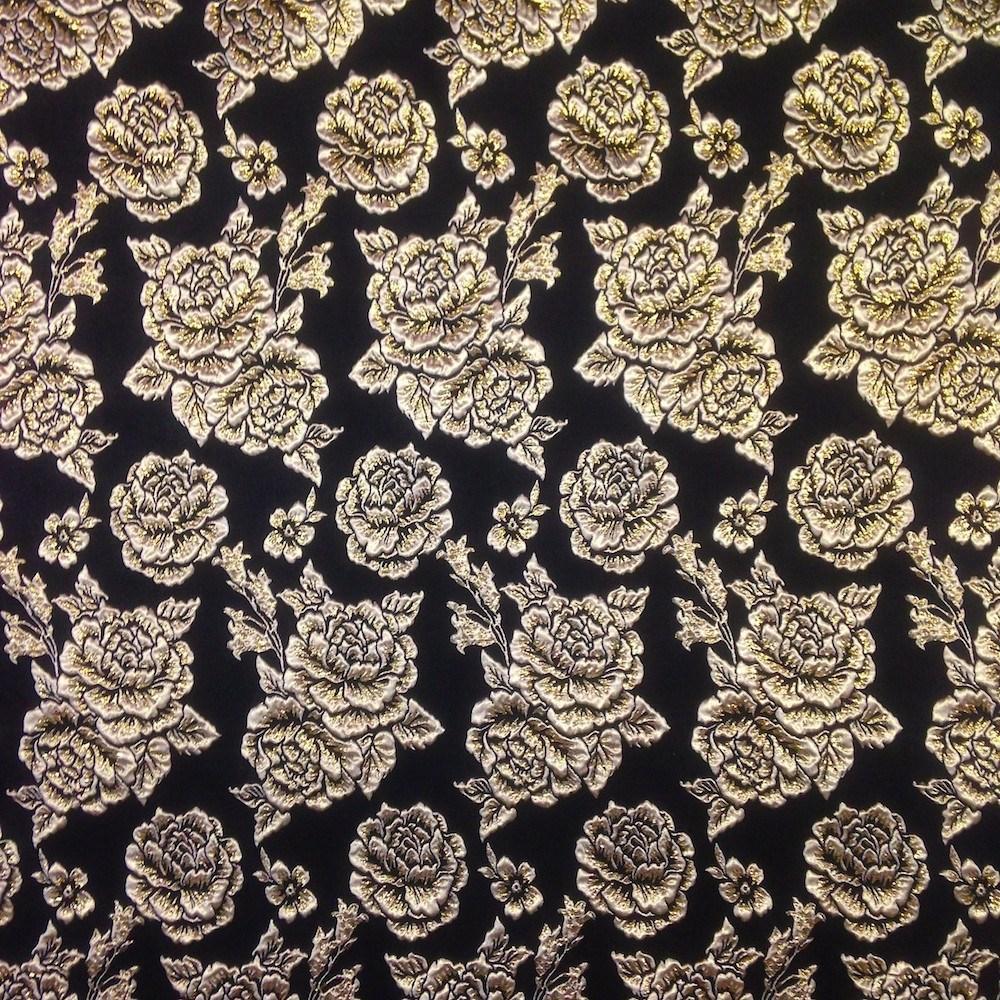 Gold 3D Metallic Jacquard - Image 18