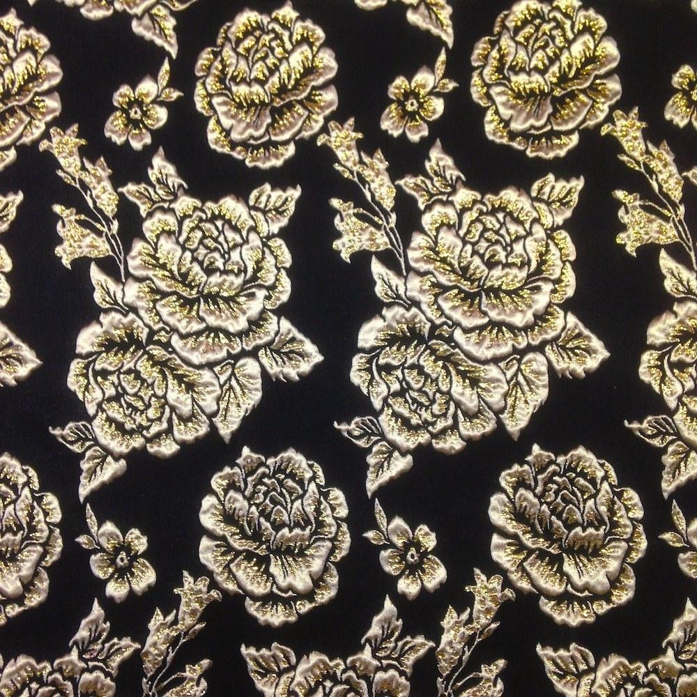 Gold 3D Metallic Jacquard - Image 19
