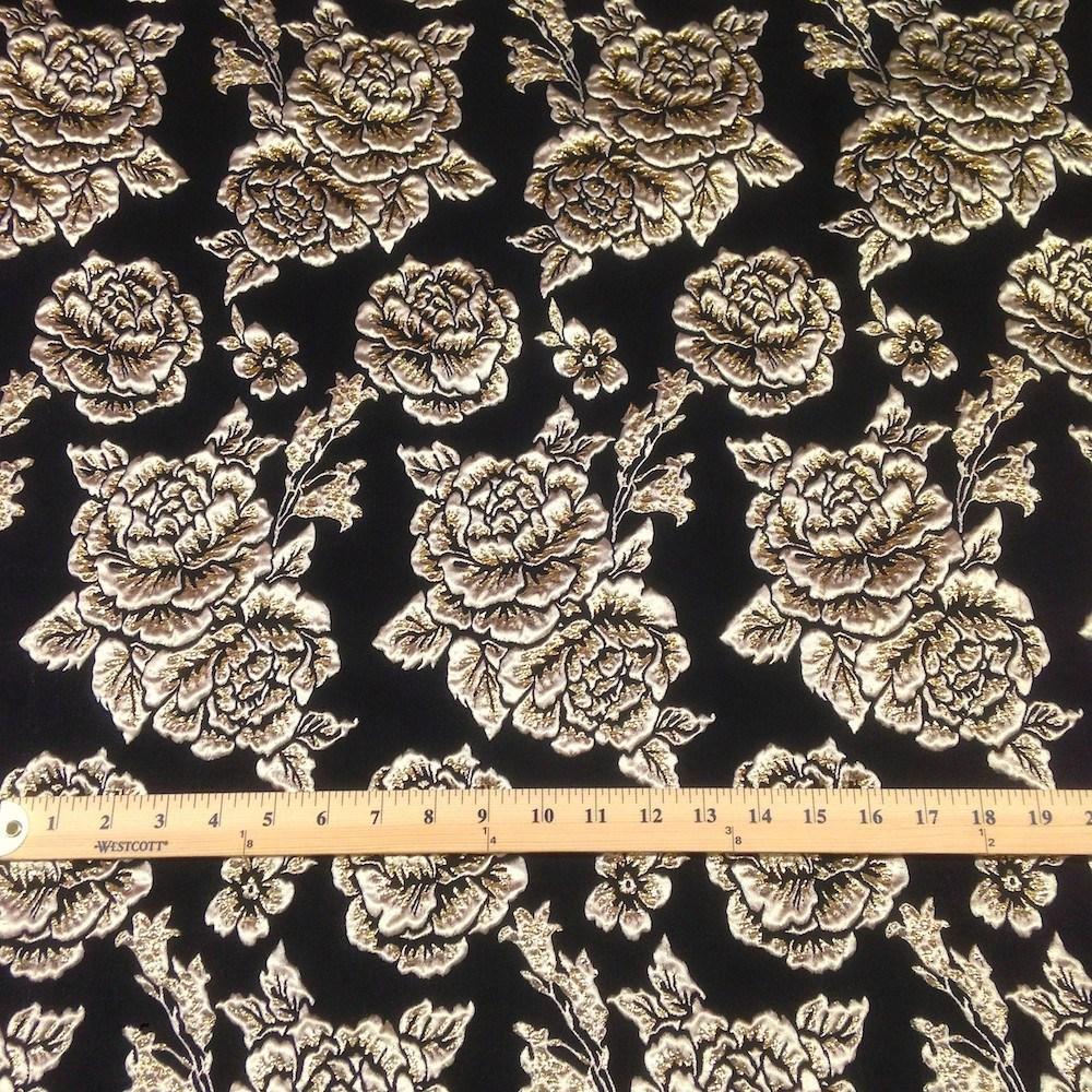 Gold 3D Metallic Jacquard - Image 20