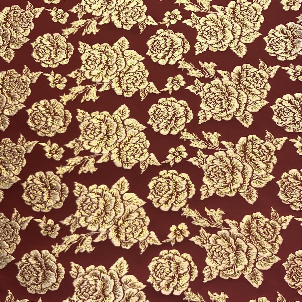 Gold 3D Metallic Jacquard - Image 6