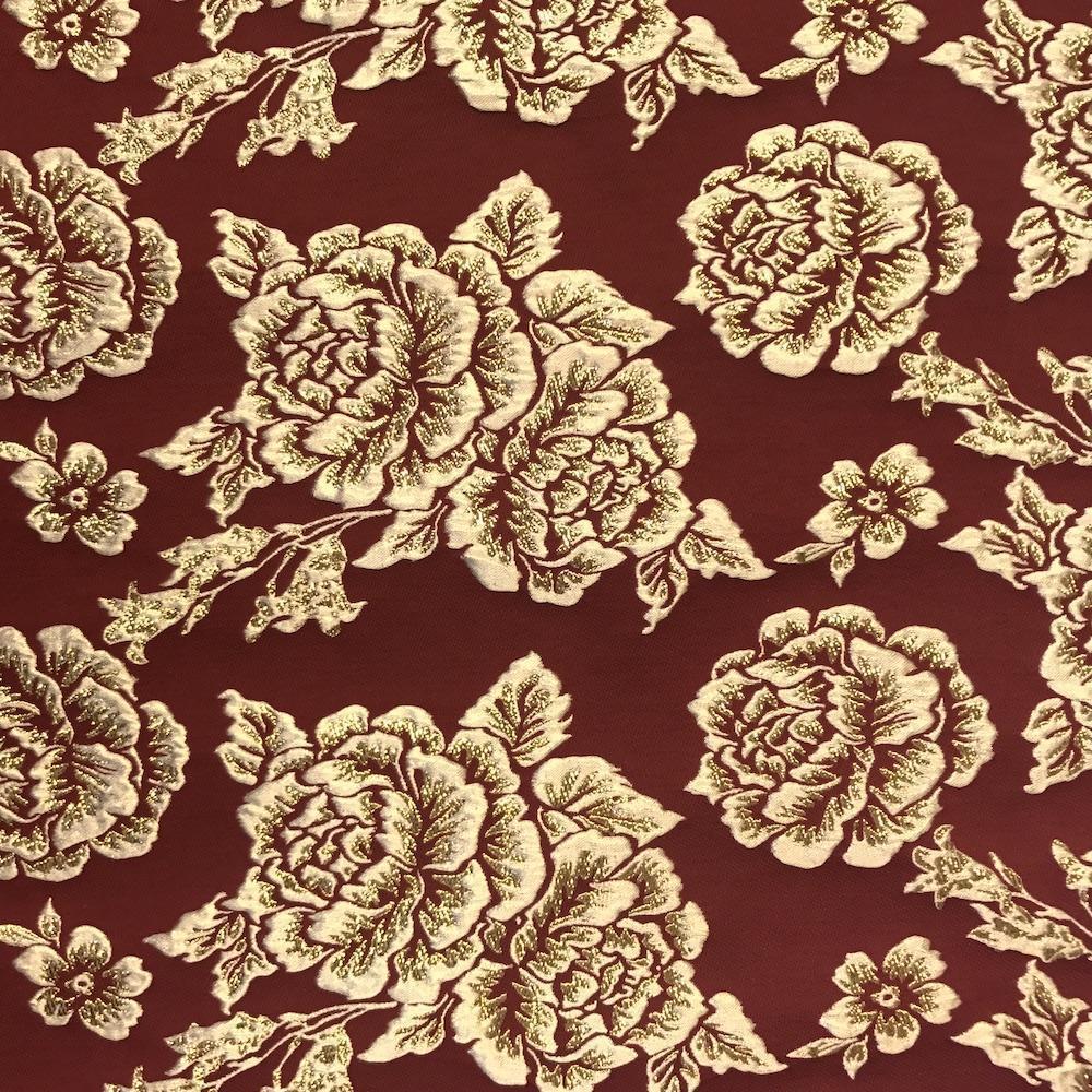 Gold 3D Metallic Jacquard - Image 7