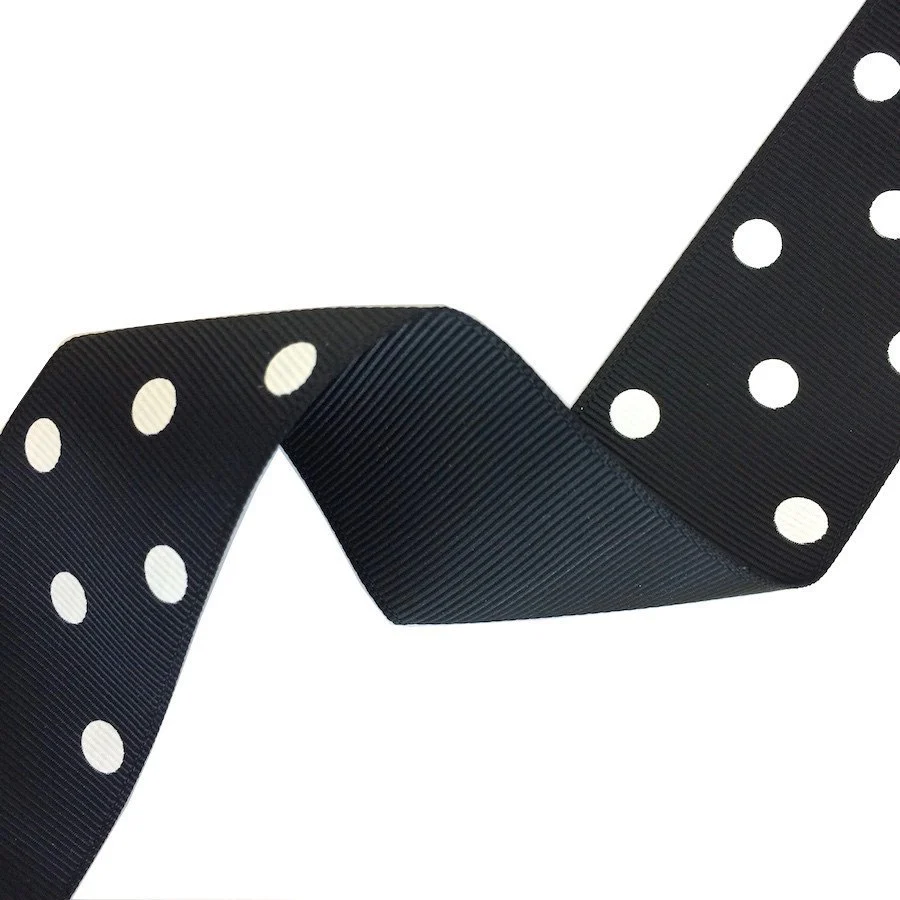 Grosgrain Ribbon Polka Dot (1.5 Inch) - All Colors - Image 3