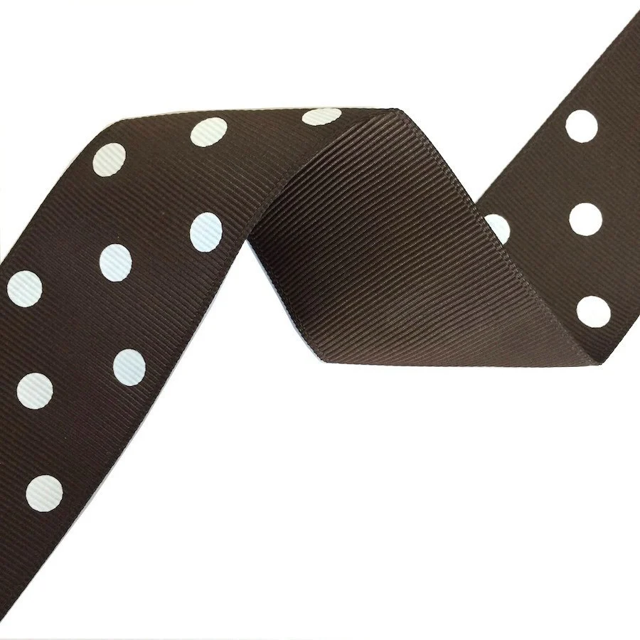 Grosgrain Ribbon Polka Dot (1.5 Inch) - All Colors - Image 4