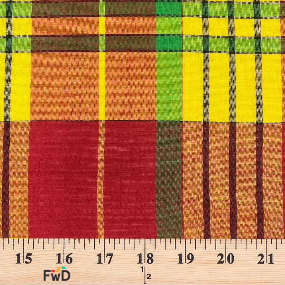 Madras Plaid Fabric (Style 320) - Image 3