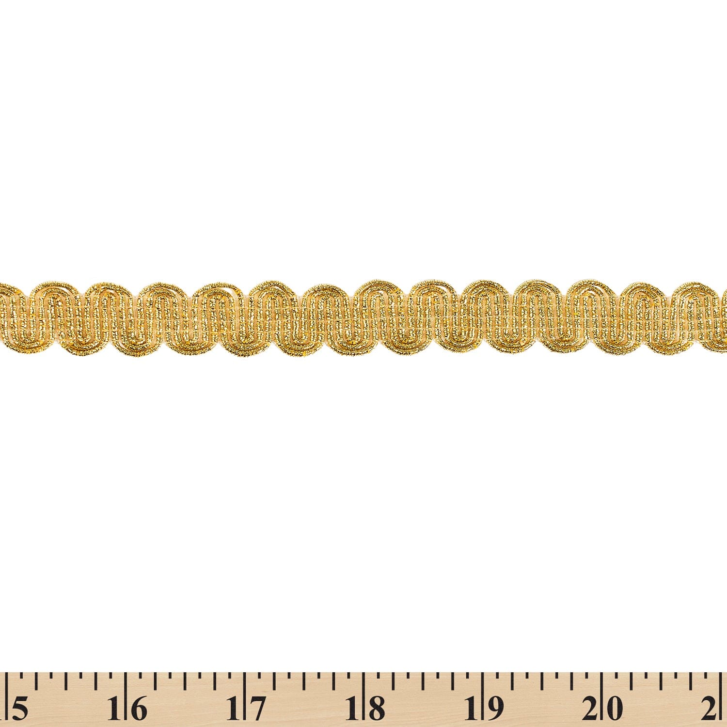 5/8 Inch Metallic Scroll Trim - Image 3