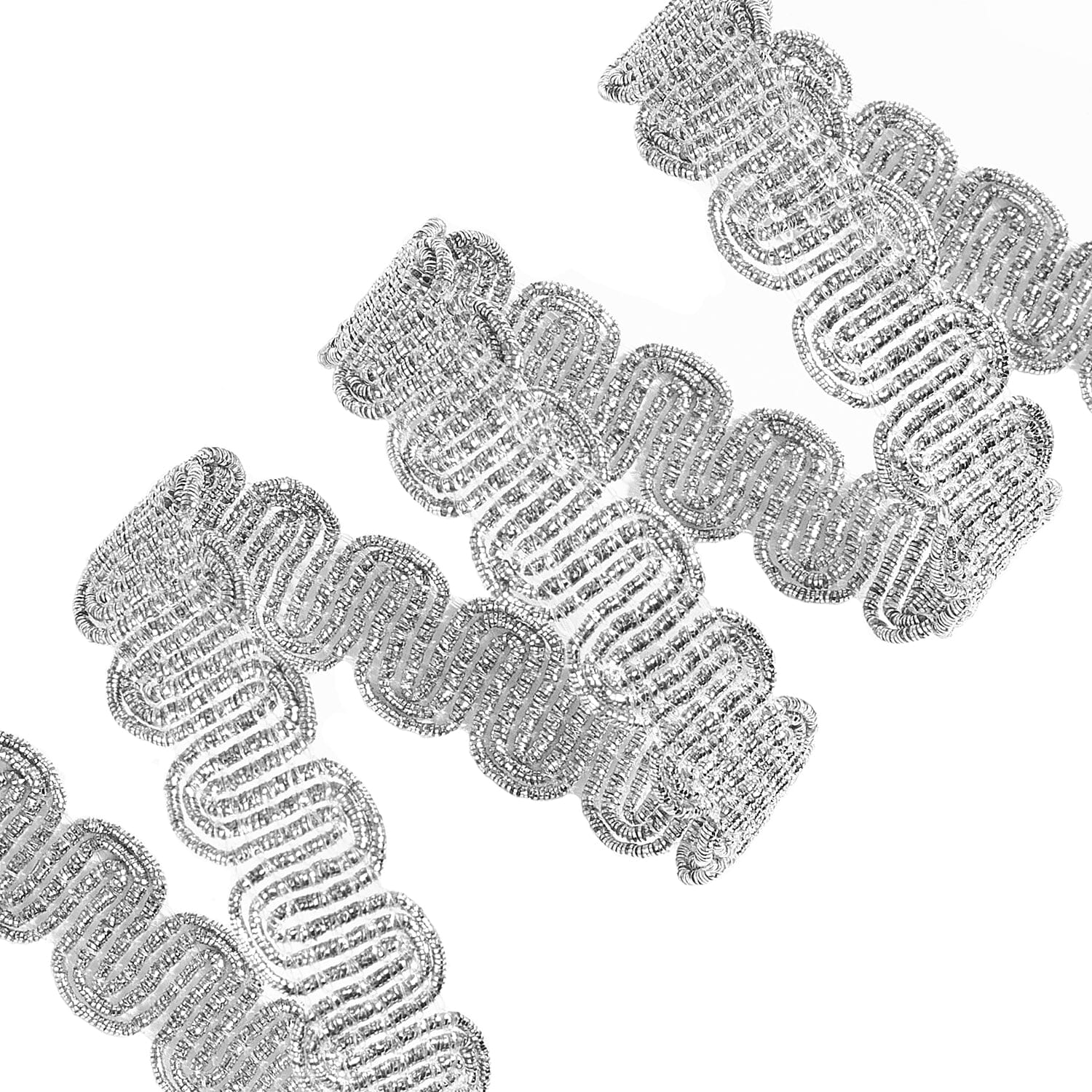 5/8 Inch Metallic Scroll Trim - Image 4