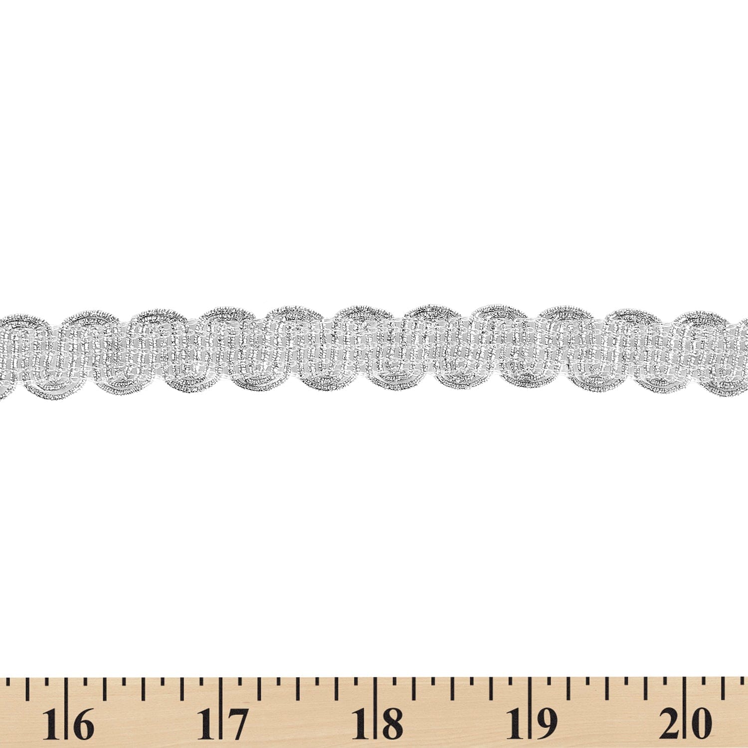 5/8 Inch Metallic Scroll Trim - Image 5