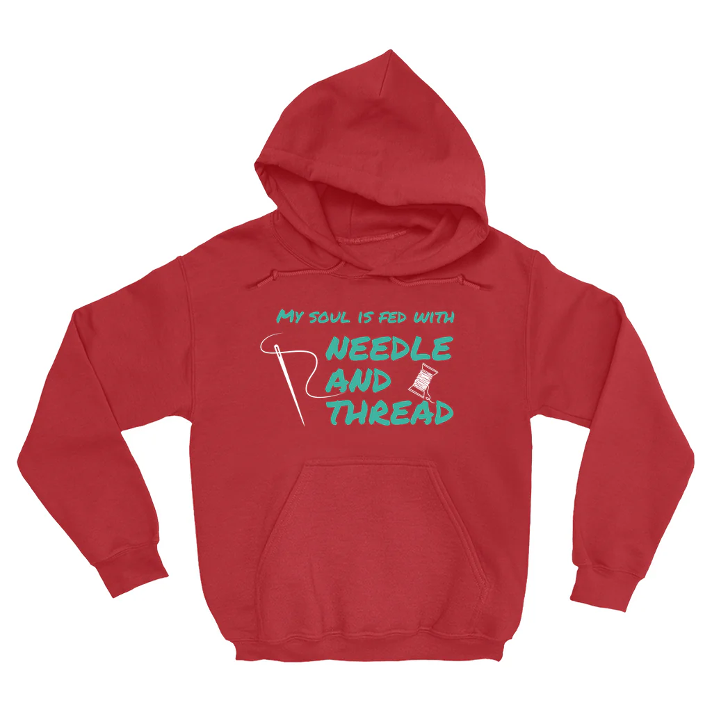 My Soul Is Fed With Needle And Thread Hoodie - Image 3