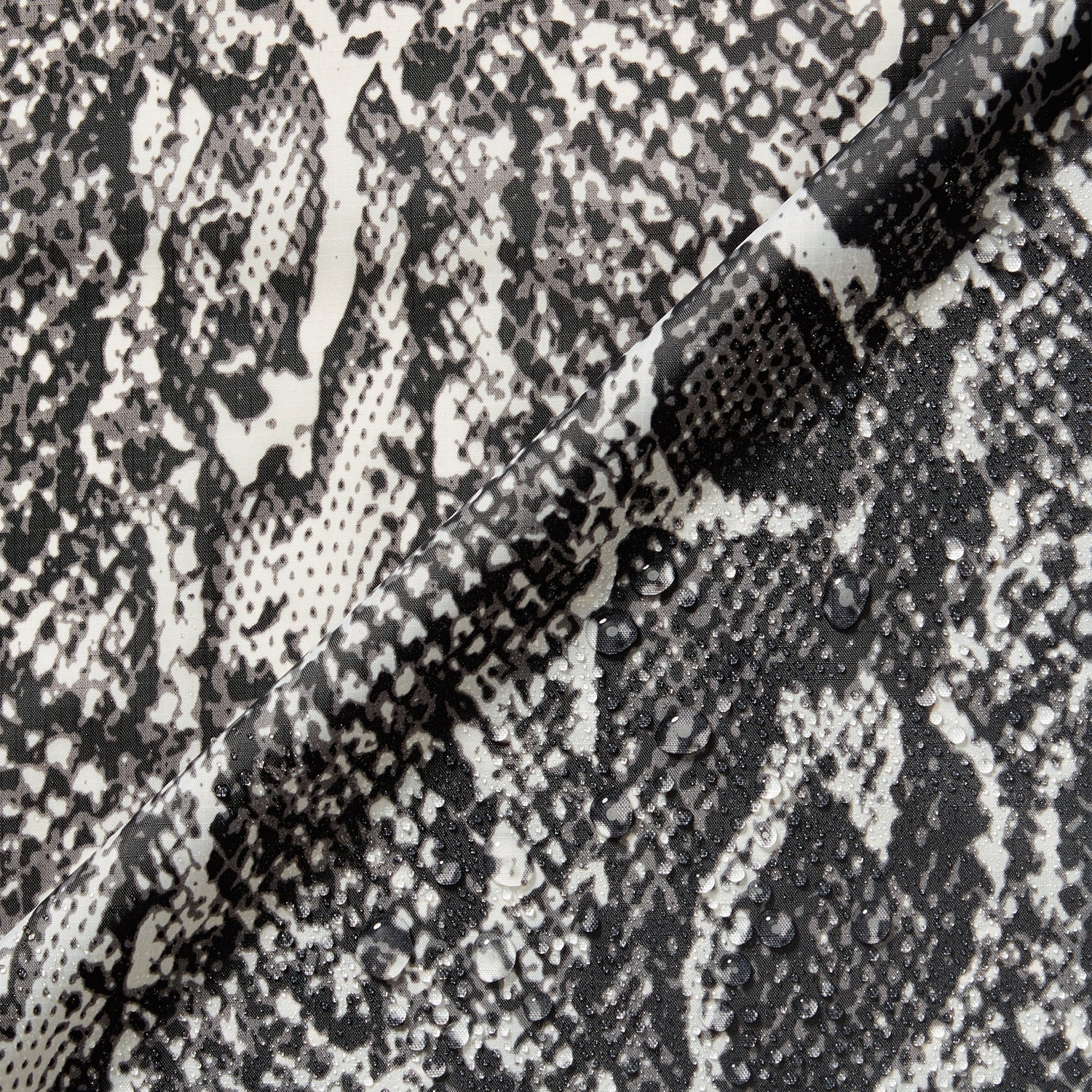 Ottertex® Waterproof 70D (1.9oz) DWR and PU Coated Nylon Ripstop - Snakeskin Print - Image 6