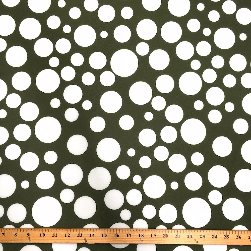 Polka Dot Neoprene Scuba - Image 4