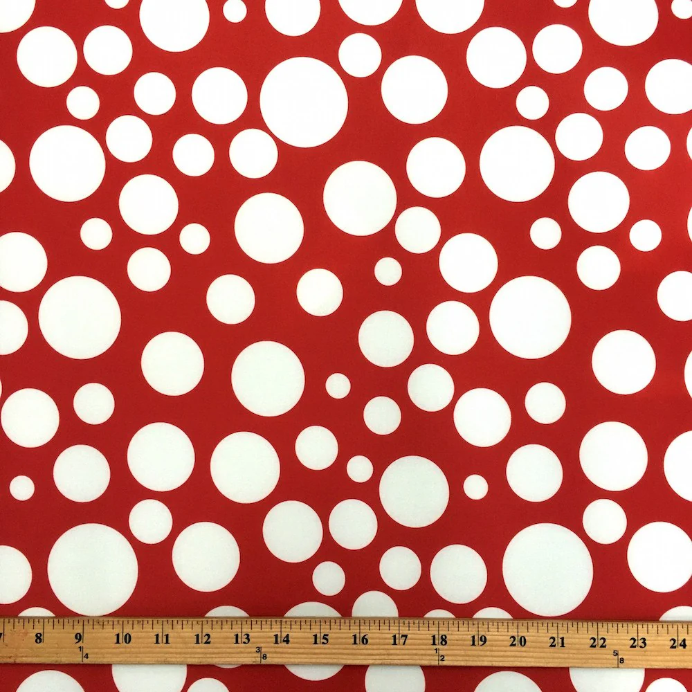 Polka Dot Neoprene Scuba - Image 6