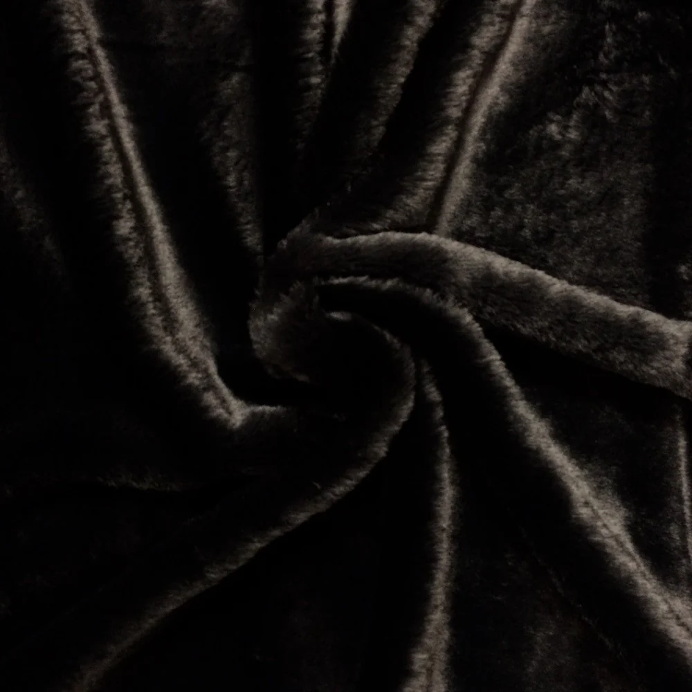 Rabbit Black Faux Fur - Image 3