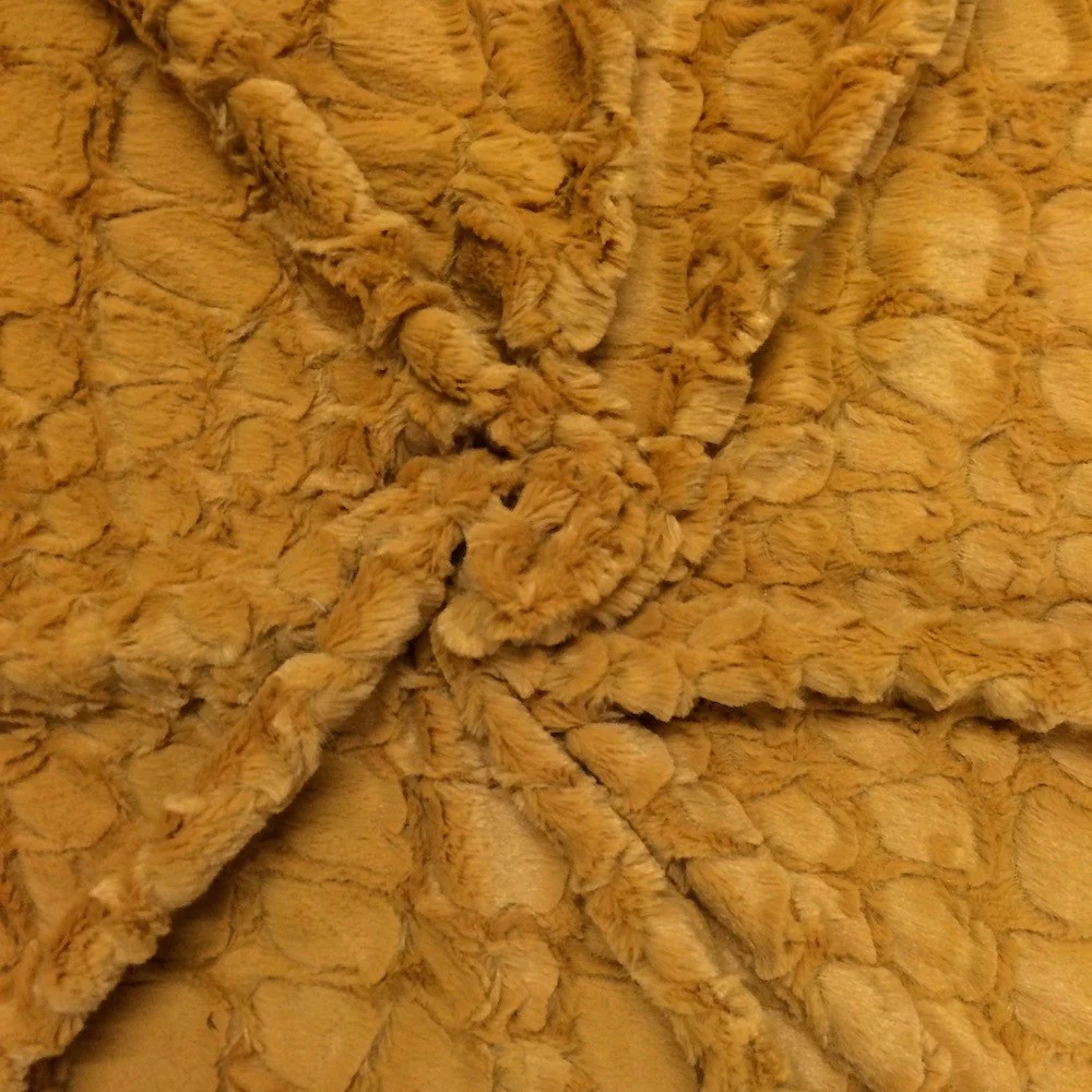 Reptile Gold Faux Fur - Image 3