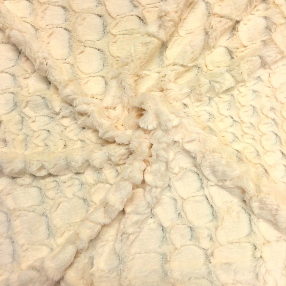 Reptile Ivory Faux Fur - Image 3