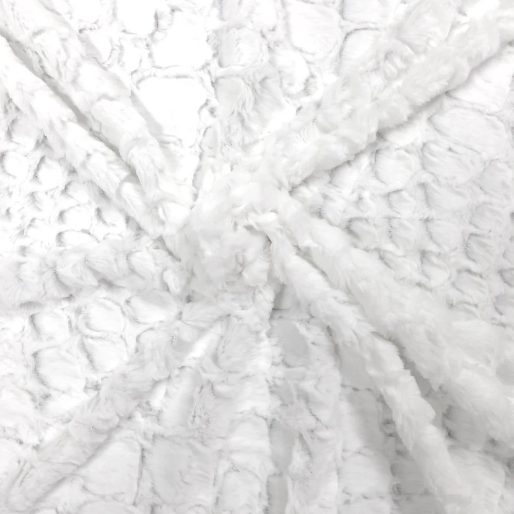 Reptile Optic White Faux Fur - Image 3