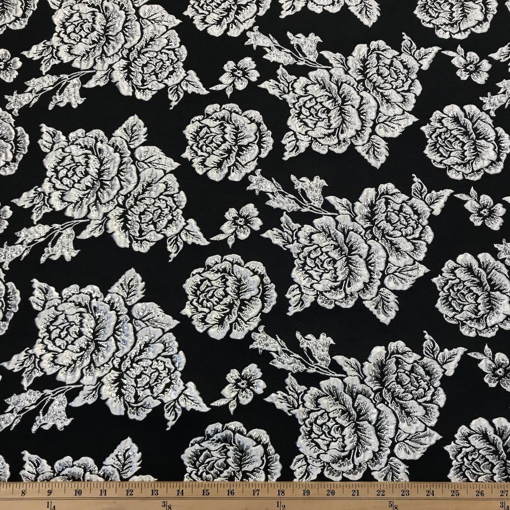 Silver 3D Metallic Jacquard - Image 19